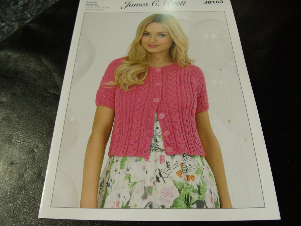James C Brett Double Knitting Pattern JB163 S and P Leisure