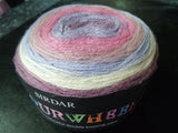 Sirdar Colourwheel. A Wonderfully colourful double knitting yarn