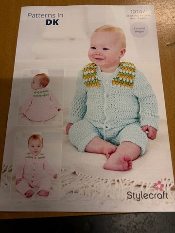 Stylecraft Double Knitting Crochet Pattern 10147