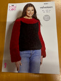 King Cole Velveteen Pattern 6321