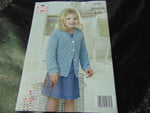 King Cole Double Knitting Pattern 5128 Cardigans