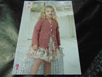King Cole Double Knitting Pattern 5129 Cardigans