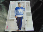 King Cole Double Knitting Pattern 5109 Sweater and Pullover