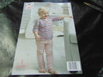 King Cole Double Knitting Pattern 5112 Sweater and Top