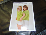 James C Brett Double Knitting Sweater and Top Pattern JB523