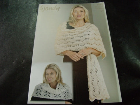 Wendy Celeste Shoulder warmer and Wrap Pattern 5919