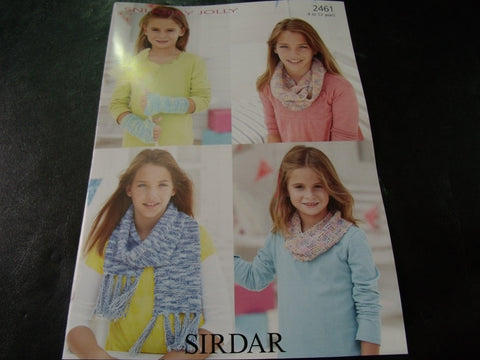 Sirdar Childrens Knitting Pattern - 2461 - Snuggly Jolly Yarn