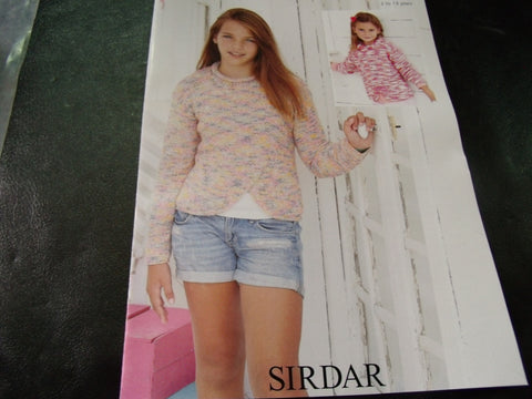 Sirdar Childrens Knitting Pattern - 2465 - Snuggly Jolly Yarn