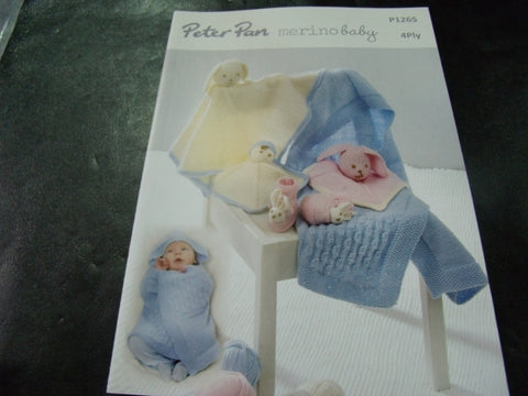 Peter Pan 4 Ply Knitting Pattern P1265