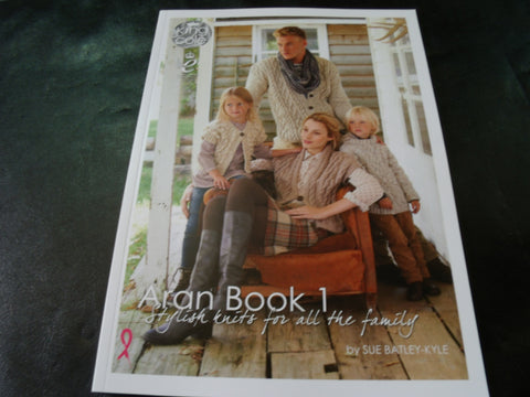 King Cole Aran Book 1 Stylish knits for all the family