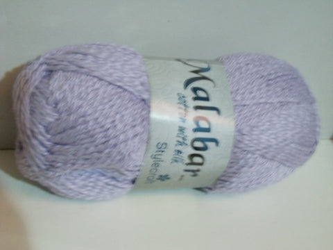 Malibar Cotton with Silk Aran Yarn