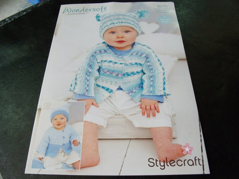 Stylecraft Wondersoft Double Knitting Pattern 9270