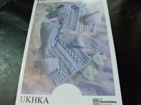 UKHKA Baby Double Knitting Pattern 20