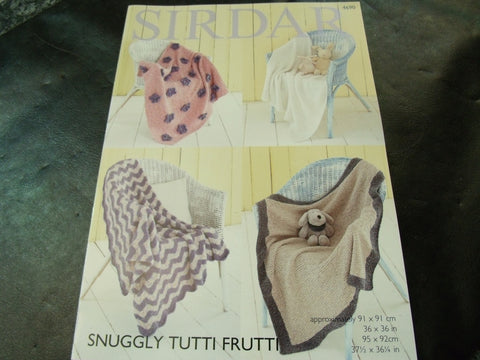 Sirdar Snuggly Tutti Frutti Pattern 4690