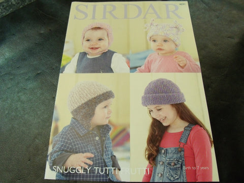 Sirdar Snuggly Tutti Frutti Pattern 4691