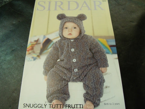 Sirdar Snuggly Tutti Frutti Pattern 4694