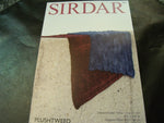 Sirdar Plushtweed Throws Pattern 7877