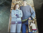 Wendy Double Knit Pattern 5990 Sweater and Cardigan