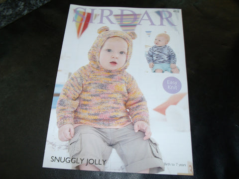 Sirdar Snuggly Jolly Knitting Pattern 4722