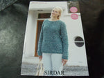 Sirdar Bouffle Soft & Light Chunky Crochet Pattern 7507