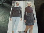 Sirdar Bouffle Soft & Light Chunky Knitting Pattern 7391