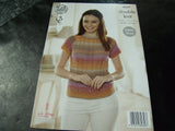 King Cole Double Knit Pattern 4569 Sweaters