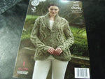 King Cole Super Chunky knitting Pattern 4613 Coatigan and Cardigan