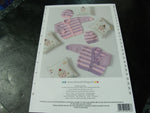 UKHKA Double Knitting Pattern 126 Cardigans and hat  12 - 20 in
