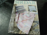 Sirdar Aura Chunky Knitting Pattern 7882 Throw and Cushion Covers