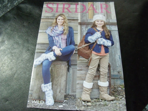 Sirdar Wild Knitting Pattern 7971 4 Years to Adult