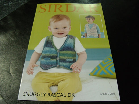 Sirdar Snuggly Rascal Double Knitting Pattern 4774