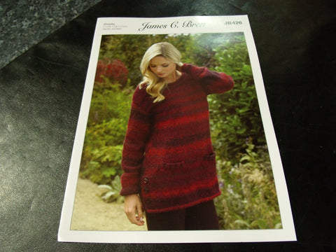 James C Brett Chunky Knitting Pattern JB426