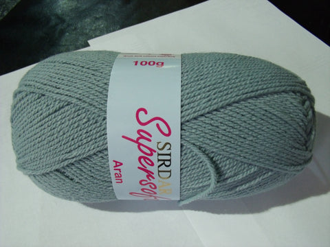 Sirdar Supersoft Acrylic Aran Yarn