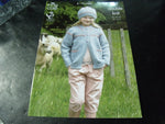 King Cole Double Knitting Jacket, Top and Hats  Pattern 4021
