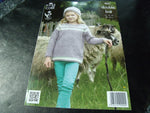 King Cole Double Knitting Jacket, Top and Hats  Pattern 4021
