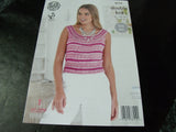 King Cole Double Knit Pattern 4772 Ladies Tops