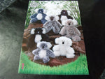 King Cole Luxe Fur Koala Knitting Pattern 9058