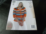 King Cole Double Knit Pattern 4836 Ladies Top and Cardigan