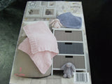 King Cole Yummy Knitting Pattern 4821 Poncho and Blanket