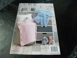 King Cole Yummy Knitting Pattern 4823 Robe and Sleeping Bag