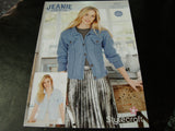 Stylecraft Jeanie Denim Look Jackets Pattern 9357