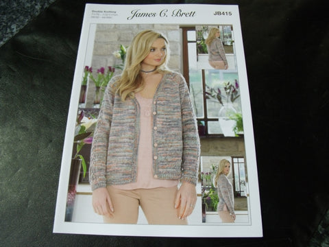 James C Brett Double Knitting Pattern JB415