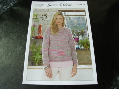 James C Brett Double Knitting Pattern JB416