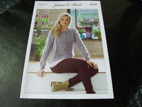 James C Brett Double Knitting Pattern JB429