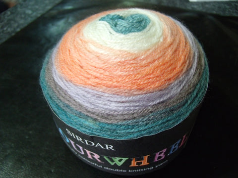 Sirdar Colourwheel. A Wonderfully colourful double knitting yarn