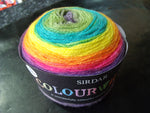Sirdar Colourwheel. A Wonderfully colourful double knitting yarn
