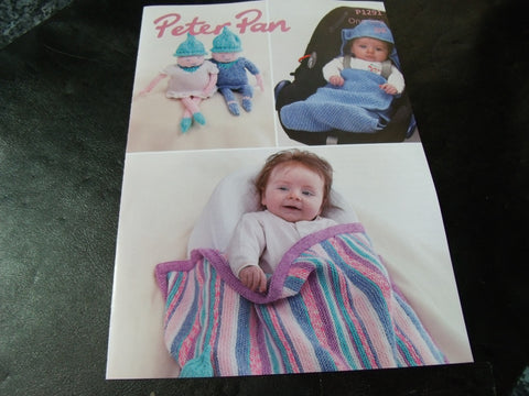 Peter Pan One Size Rainbow Blanket, Pixies and Car seat Blanket Pattern P1291
