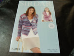 Sirdar Flurry Chunky Knitting Pattern 7960 Jackets