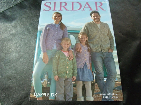 Sirdar Dapple Double Knitting Pattern 8062
