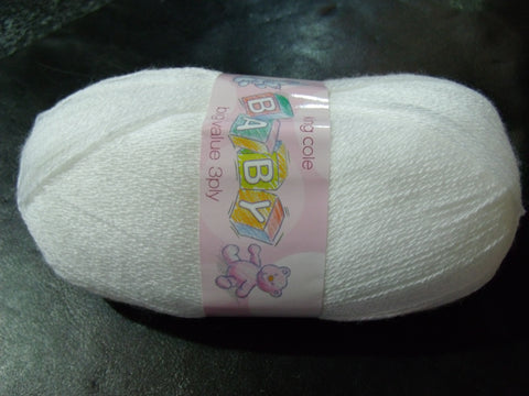 King Cole Baby Big Value 3 Ply Knitting Yarn